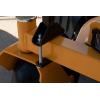 imageAgriFab 450572 Zero Turn Riding Lawn Mower Accessory HandleBucket Bracket 5 Gallon Bucket Holder Black