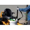 imageAgriFab 450572 Zero Turn Riding Lawn Mower Accessory HandleBucket Bracket 5 Gallon Bucket Holder Black