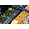 imageAgriFab 450629 48quot Zero Turn Riding Lawn Mower Front Mount Dethatcher Attachment 24 Durable Spring Tines Penetrates and Turns Up Dried Grass Weeds