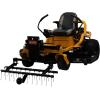 imageAgriFab 450629 48quot Zero Turn Riding Lawn Mower Front Mount Dethatcher Attachment 24 Durable Spring Tines Penetrates and Turns Up Dried Grass Weeds