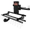 imageAgriFab 450629 48quot Zero Turn Riding Lawn Mower Front Mount Dethatcher Attachment 24 Durable Spring Tines Penetrates and Turns Up Dried Grass Weeds
