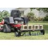 imageAgriFab 450544 40 inch Tow Behind Spike Aerator for Aerating Lawns 10 Galvanized Steel Spike Disks Universal Hitch BlackSpike Aerator