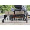 imageAgriFab 450544 40 inch Tow Behind Spike Aerator for Aerating Lawns 10 Galvanized Steel Spike Disks Universal Hitch BlackSpike Aerator