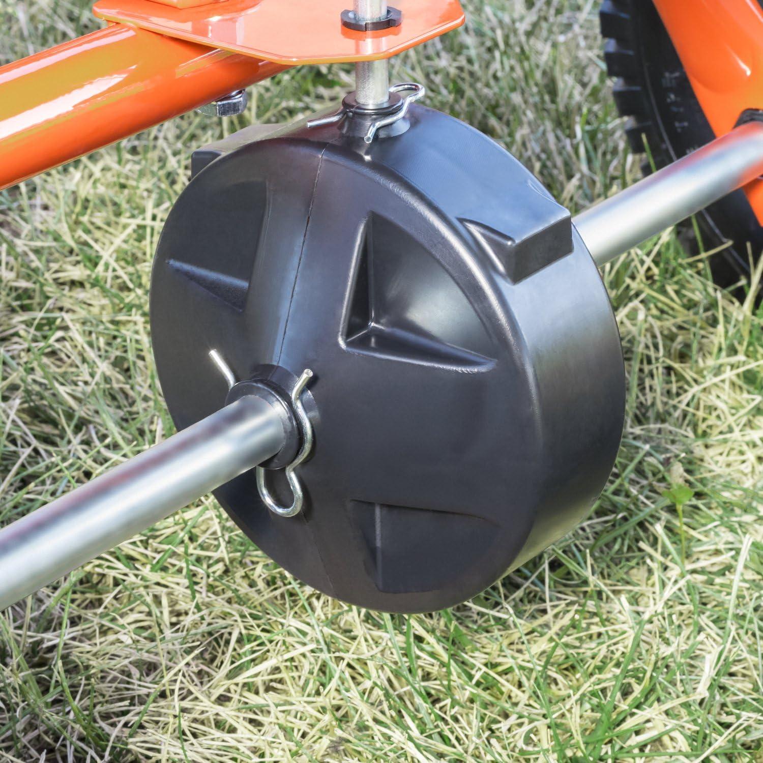 imageAgriFab 450329 185 lb TowBehind ATVUTV Broadcast Lawn Spreader for SeedFertilizerSaltIce Melt Easy to use Flow ControlBroadcast Spreader