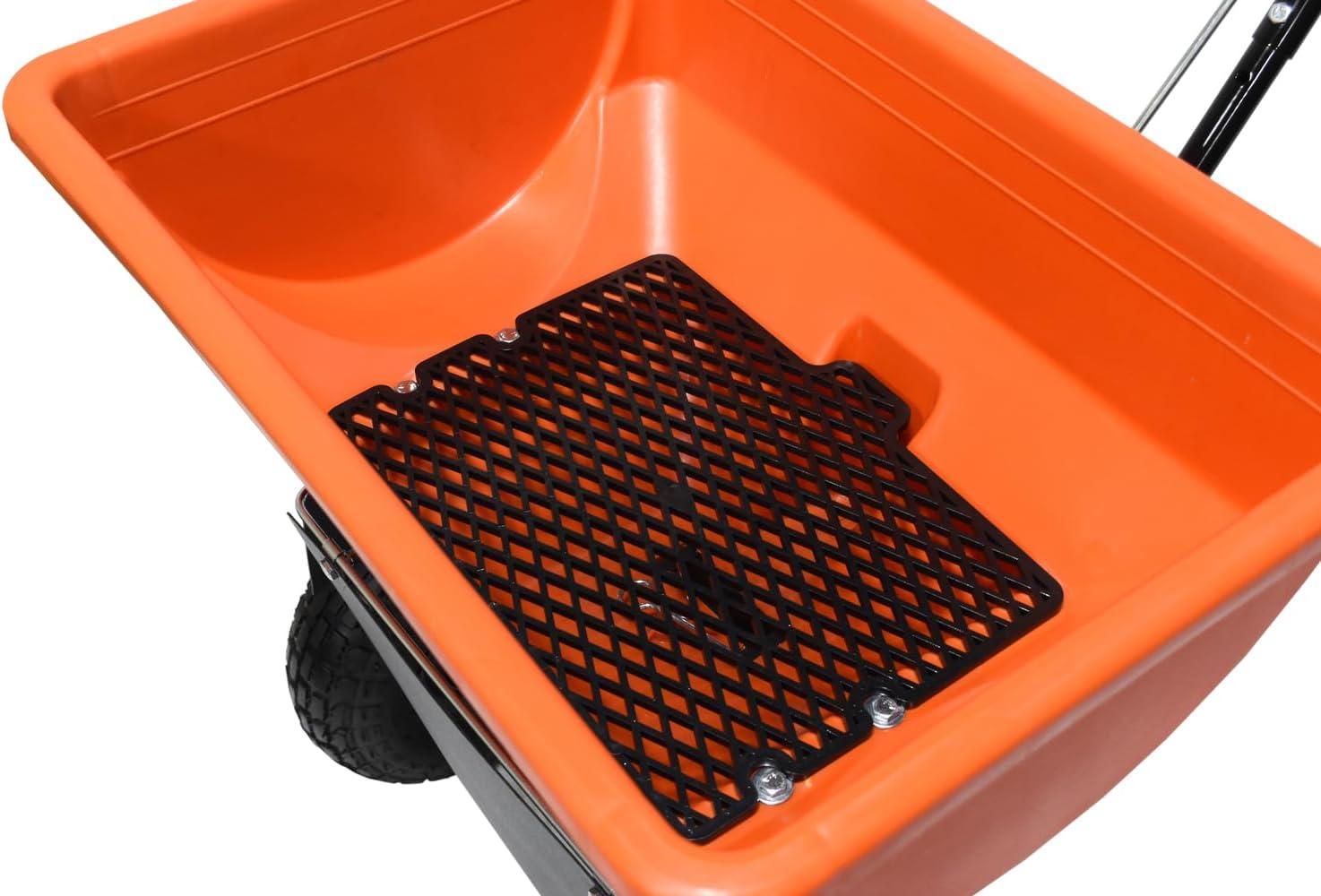 imageAgriFab 450575 85lb Push Ice Melt ampamp Lawn Spreader