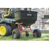 imageAgriFab 450329 185 lb TowBehind ATVUTV Broadcast Lawn Spreader for SeedFertilizerSaltIce Melt Easy to use Flow ControlBroadcast Spreader