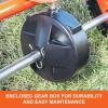 imageAgriFab 450329 185 lb TowBehind ATVUTV Broadcast Lawn Spreader for SeedFertilizerSaltIce Melt Easy to use Flow ControlBroadcast Spreader