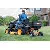 imageAgriFab 450547 185 lb TowBehind Lawn ampamp Garden Broadcast Spreader for SeedFertilizerSaltIce Melt Easy to use Flow Control from Seat of Riding Lawn Mower