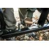 imageAgriFab 450578 Large Capacity 32 CU FT Hard Top Chip NVac Tow Behind Lawn Vacuum Leaf Mulcher Gas Powered Easy Foot Pedal Dumping