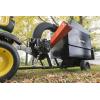 imageAgriFab 450578 Large Capacity 32 CU FT Hard Top Chip NVac Tow Behind Lawn Vacuum Leaf Mulcher Gas Powered Easy Foot Pedal Dumping