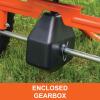 imageAgriFab 450614 130 lb Push Lawn ampamp Garden Broadcast Spreader for SeedFertilizerSaltIce Melt Walk Behind with Easy to use Flow Control LeverCART