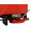 imageAgriFab 450639 25 lb Handheld Bag Seeder Spreader with Waterproof Bag Enclosed Gears Adjustable Shoulder Strap Rear Baffle Orange
