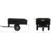 imageAgriFab 450101 Steel Utility Lawn ampamp Garden Dump Cart For Riding Lawn Mowers 12 cu ft750 Capacity 16quot Pneumatic Wheels Easy FootLever DumpingDump Cart
