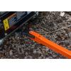 imageAgriFab Inc 450554 1250Pound ATVUTV Swivel Steel Dump Cart OrangeBlackSwivel Steel Dump Cart