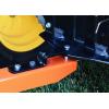 imageAgriFab 450573 700 lbs Tow Behind Poly DumpSwivel Cart Lawn ampamp Garden CartTrailer for Lawn Mowers 16quot Pneumatics Tires Easy to Use Foot Dumping Mechanism