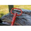 imageAgriFab 450594 4Wheel Poly Convertible PullTow Garden Dump Cart 1200lb Tow Capacity Black