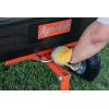 imageAgriFab 450594 4Wheel Poly Convertible PullTow Garden Dump Cart 1200lb Tow Capacity Black