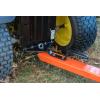 imageAgriFab 450630 Large Capacity 29 CU FT Soft Top MowNVac Tow Behind Lawn Vacuum Leaf Vacuum Gas Powered Easy Single Lever Dumping