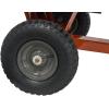 imageAgriFab 450630 Large Capacity 29 CU FT Soft Top MowNVac Tow Behind Lawn Vacuum Leaf Vacuum Gas Powered Easy Single Lever Dumping
