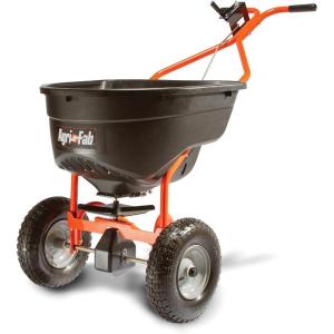 imageAgriFab 85 lb Push Spreader130 lb Direct Rod Control Push Spreader