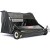 image:imageAgriFab 450546 52 TowBehind Lawn Sweeper 26 cu ft Hopper Bag Capacity Leaf amp Grass Catcher with Adjustable Brush Height and Dump From Seat Handle52 TowBehind Lawn Sweeper