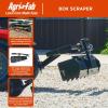 image:imageAgriFab 450265 GroundEngaging Attachment Sleeve Hitch Scraper Box Black